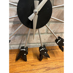 RARE Vintage Playboy Bunny Wall Clock MCM 1960s Battery Op 17"