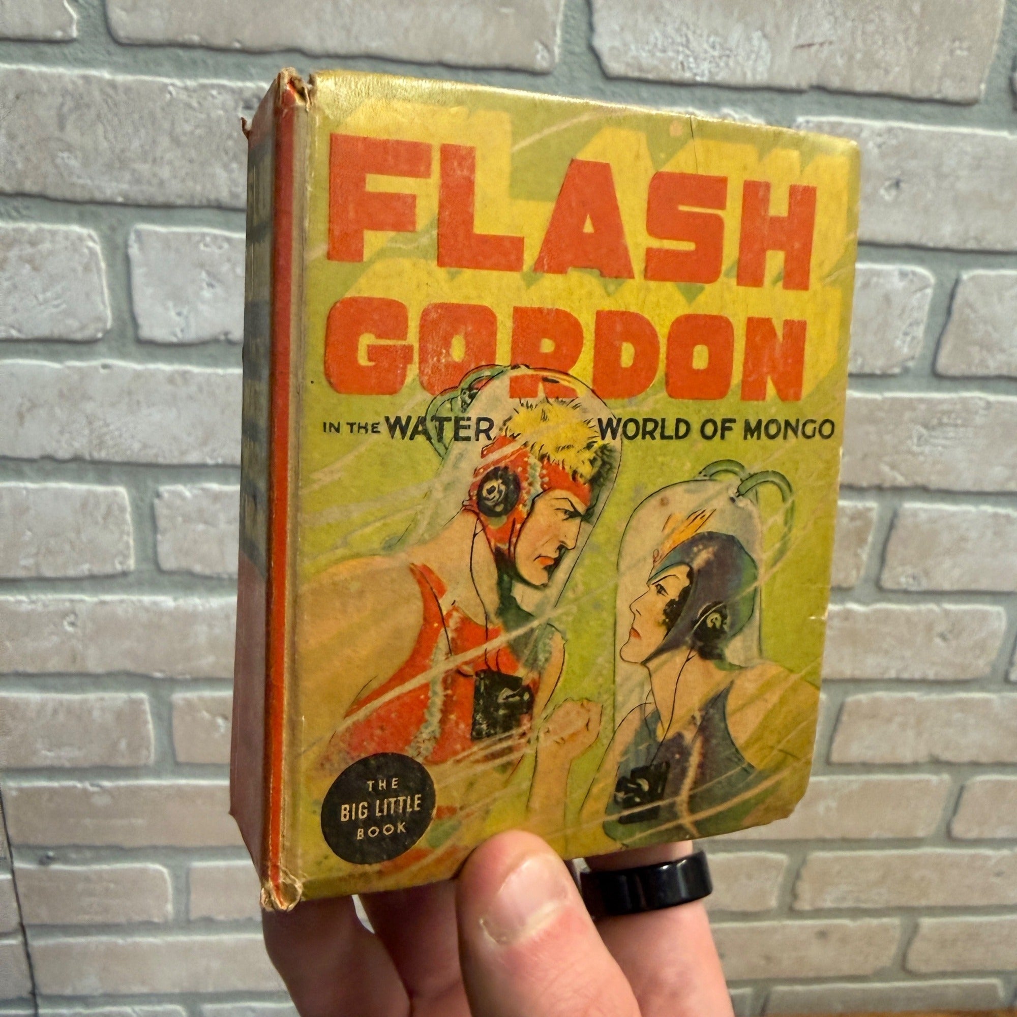 Big Little Book #1407 Flash Gordon in the Water World of Mongo - Fine Condition