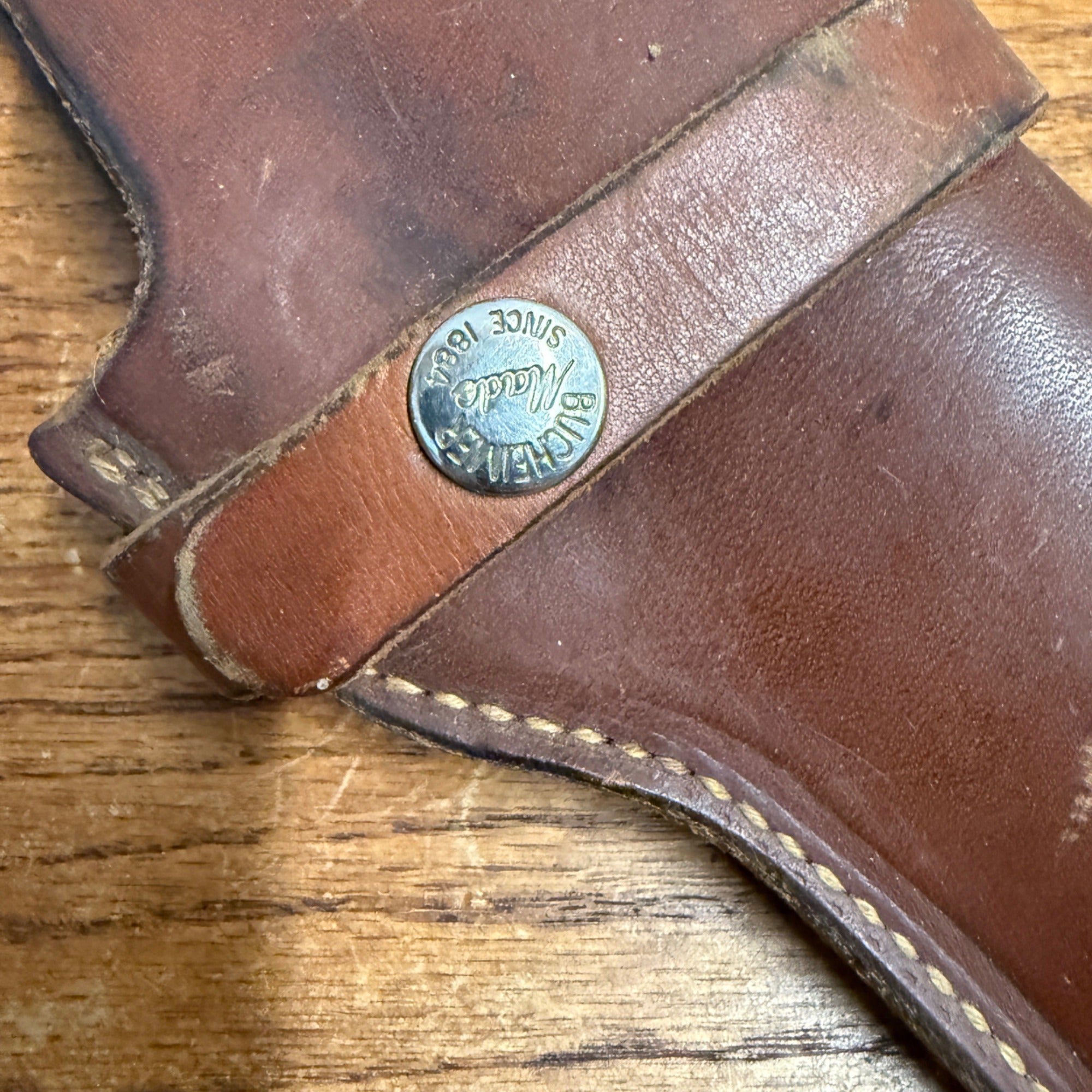 Vintage Bucheimer Leather Holster Pistol Marked "36"