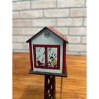 Vintage Marx Model Railroad Lighted Switch Control/telegraph Tower 9.25" Tall