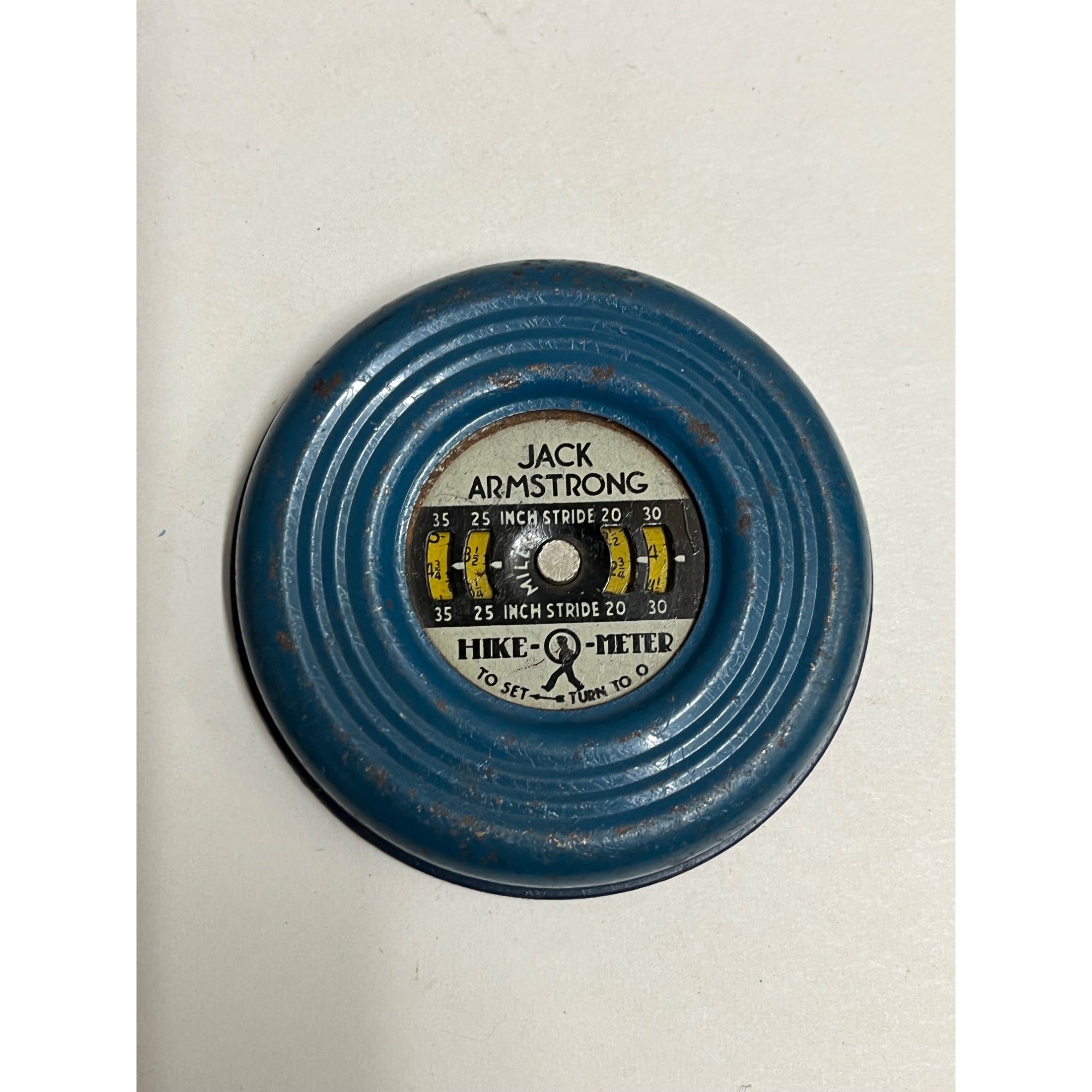 Vintage Jack Armstrong Hike-O-Meter Pedometer Wheaties Cereal Premium