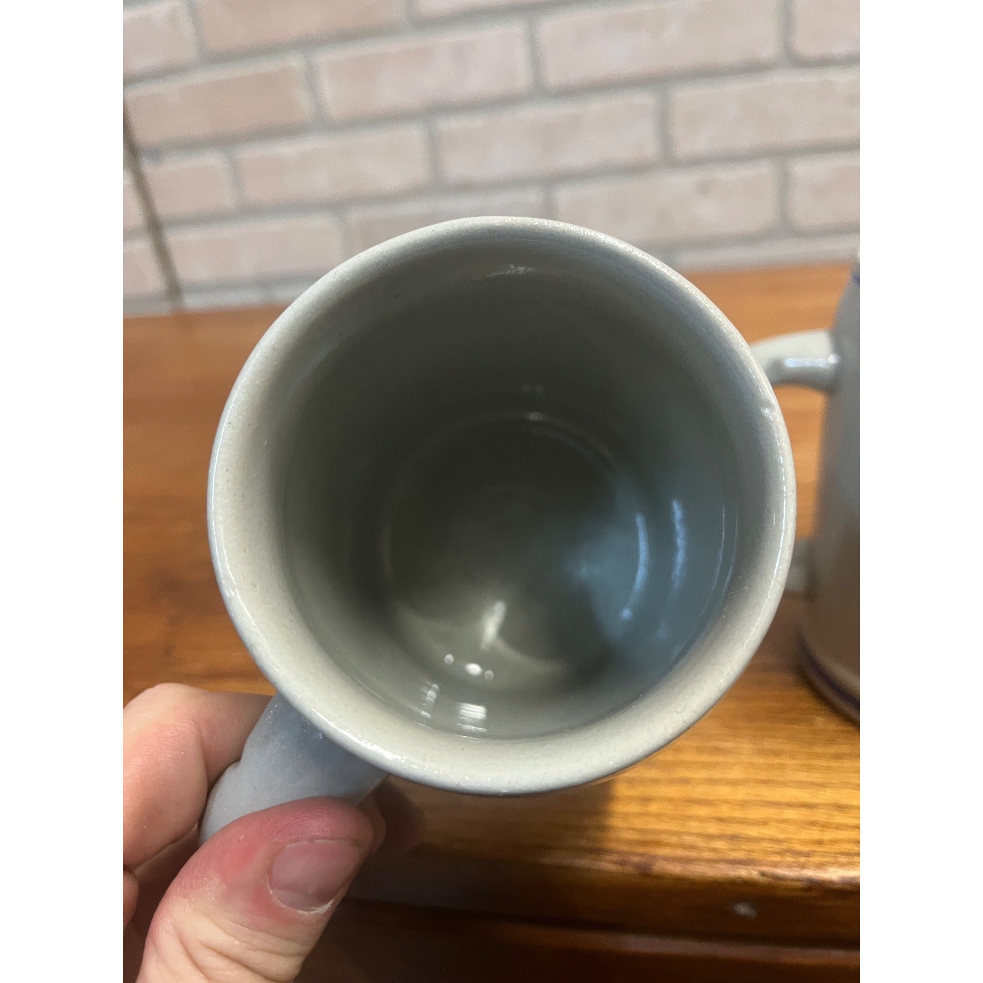 Pair Vintage Pschorr Brau Munchen Beer Mug Stein Made in West Germany 0.5 Liter