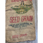 Original LAND O LAKES Princess Seed Grain Sack Advertising Bag
