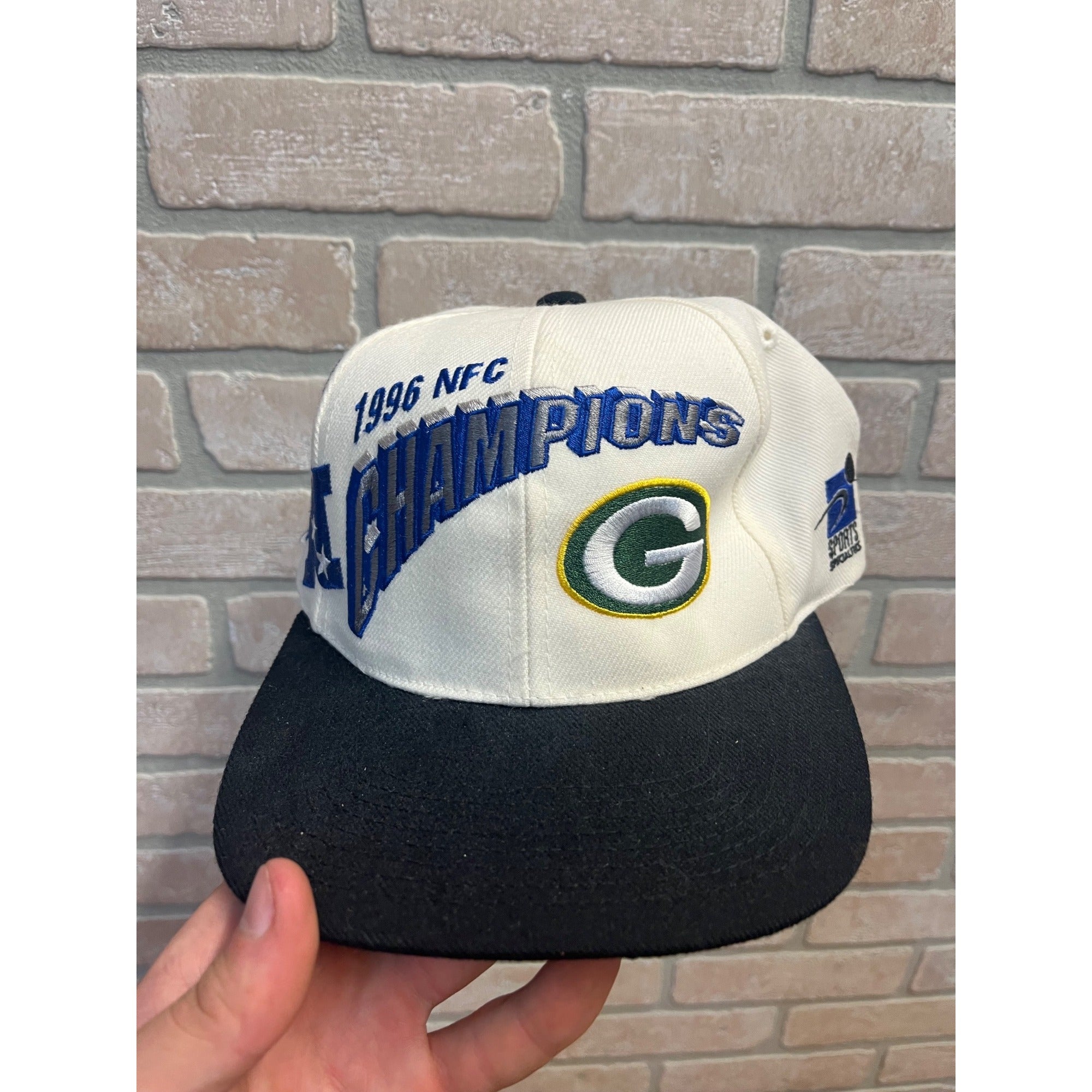 1996 NFC Champions Green Bay Packer Hat Cap NFL One Size Proline Snapback NWOT