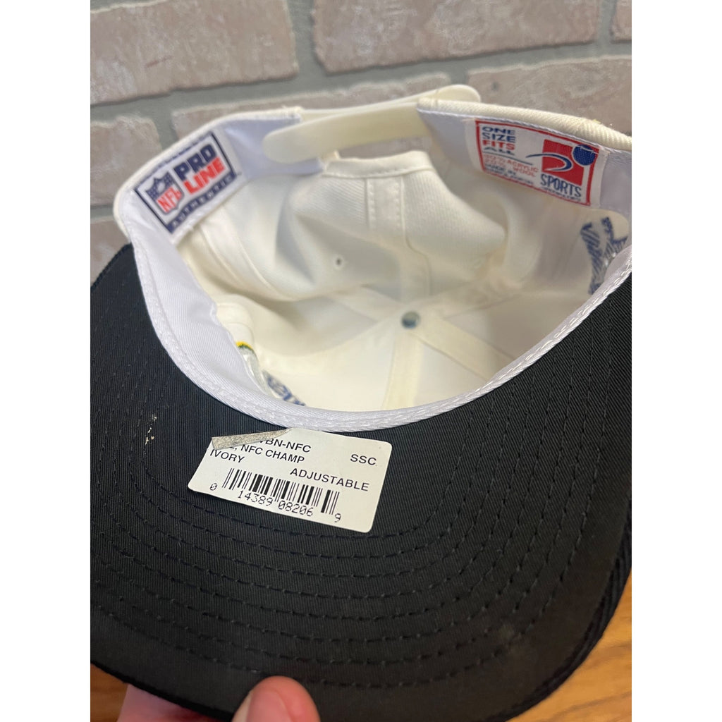 1996 NFC Champions Green Bay Packer Hat Cap NFL One Size Proline Snapback NWOT
