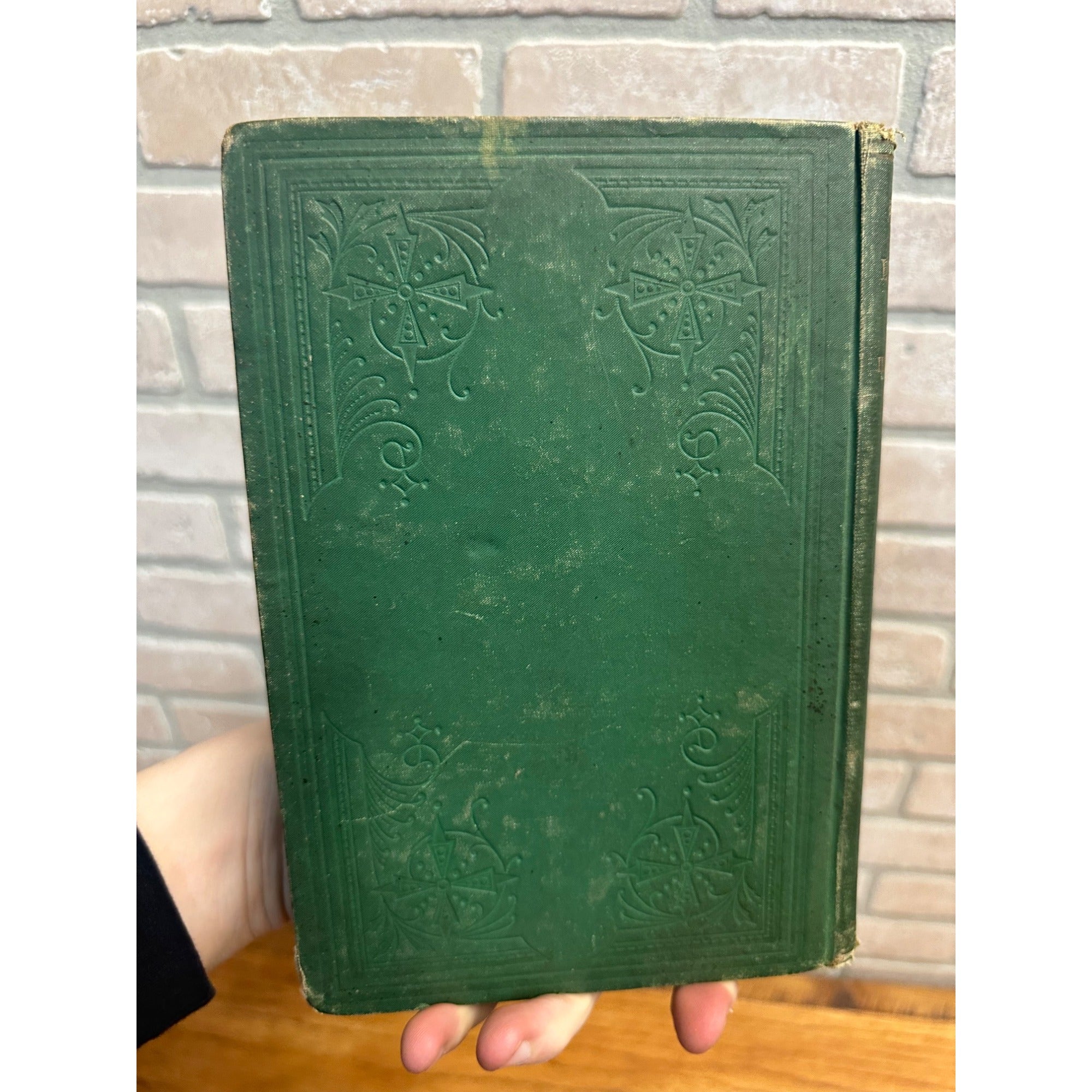 1880 The Casket of Literary Gems by A. Craig Hardcover Book Antique Vintage