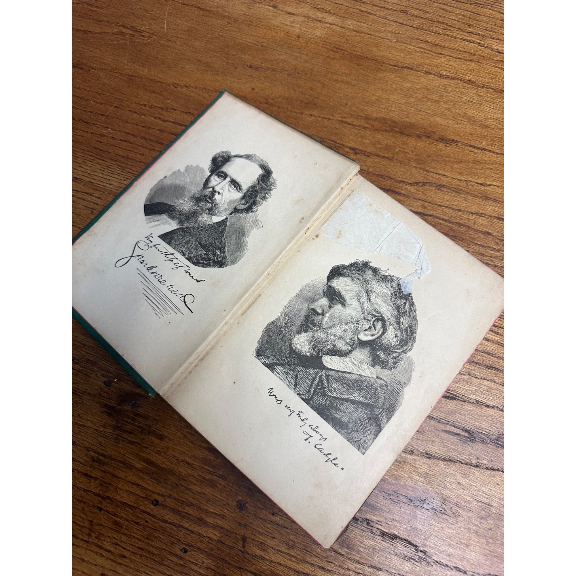 1880 The Casket of Literary Gems by A. Craig Hardcover Book Antique Vintage