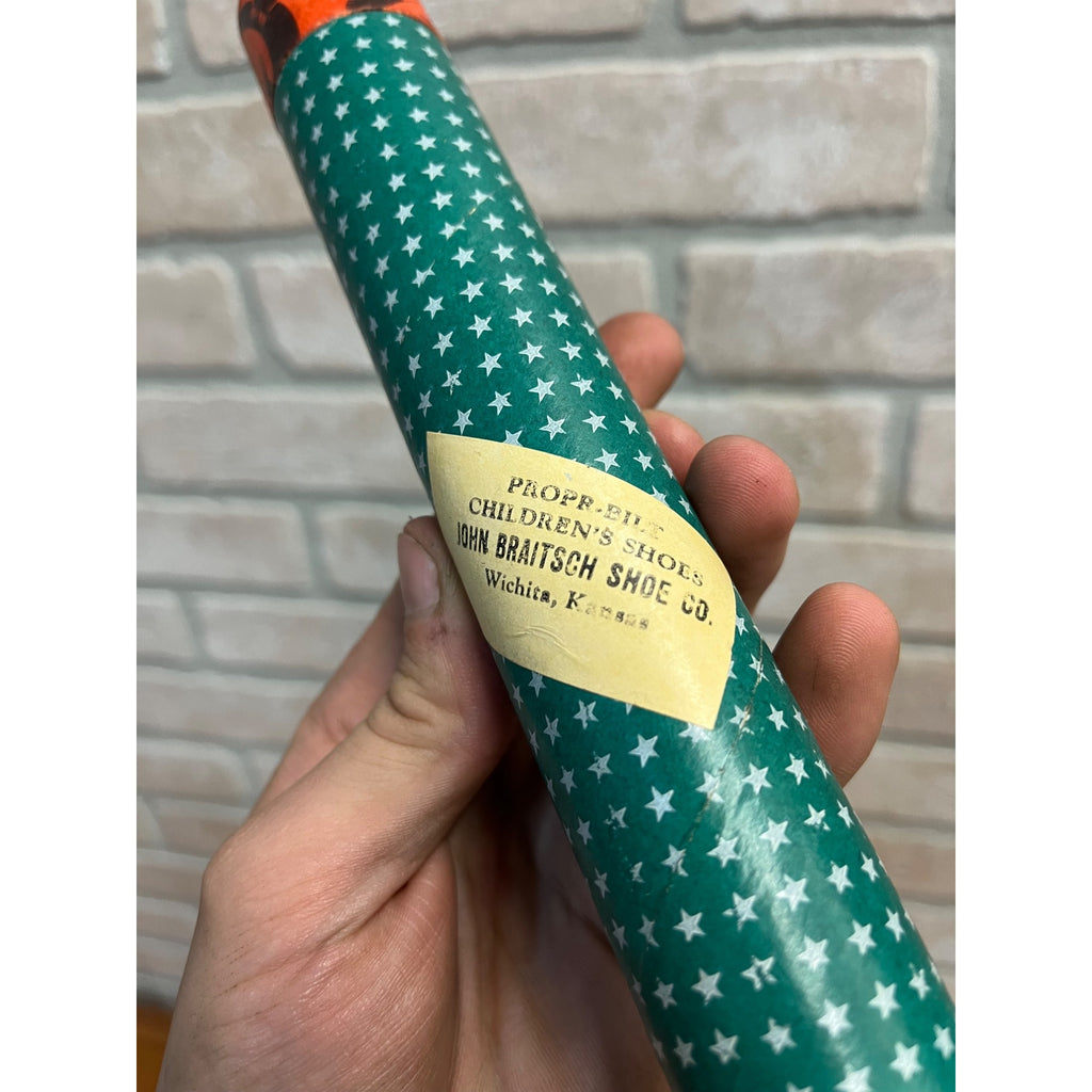 Vintage 1930s Halloween Screaming Whistle Noisemaker Advertising Shoe Wichita KS