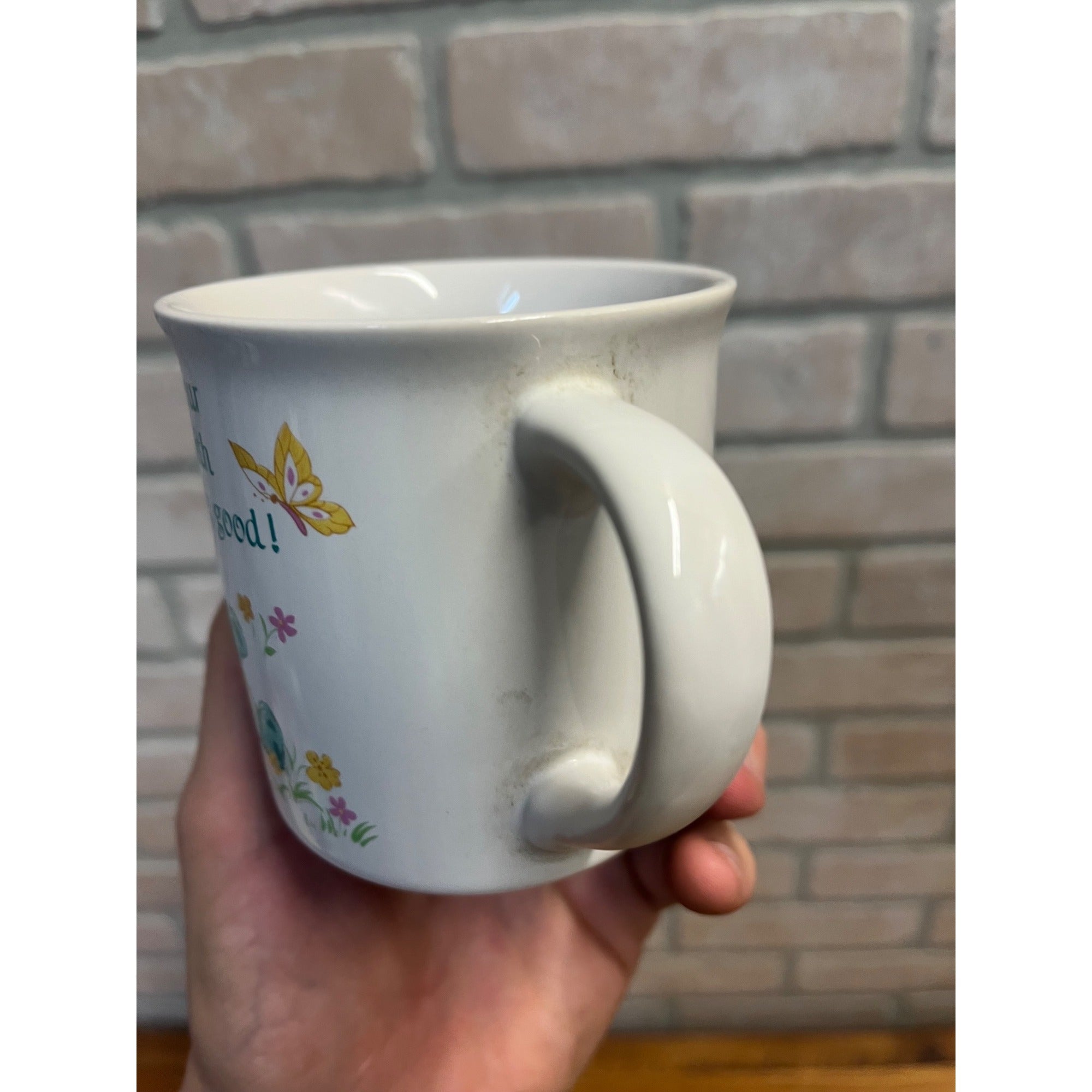 Vintage 1983 Care Bears Mug Fill Your Day with Something Good American Greetings