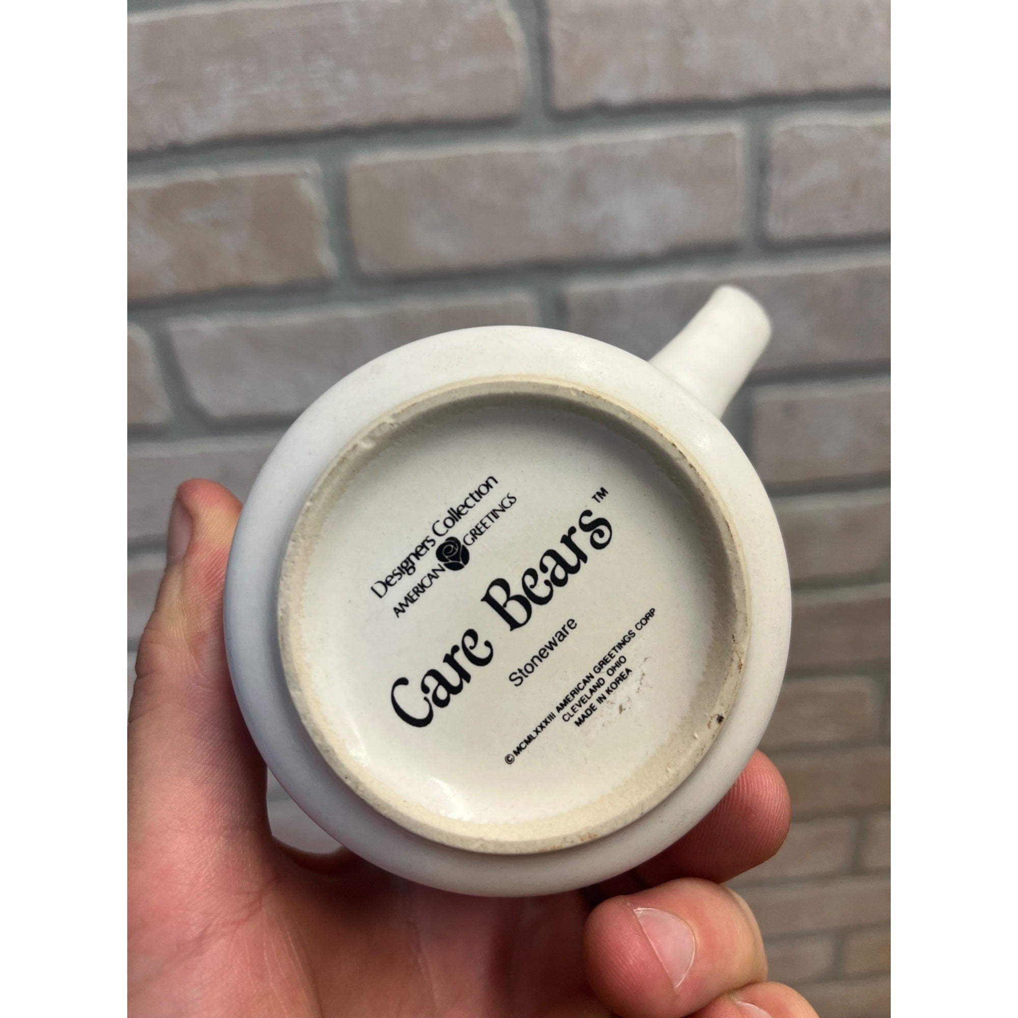 Vintage 1983 Care Bears Mug Fill Your Day with Something Good American Greetings