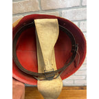 Vintage Chevy Soap Box Derby Racing Helmet Chevrolet GM Car Accessory Red Hat
