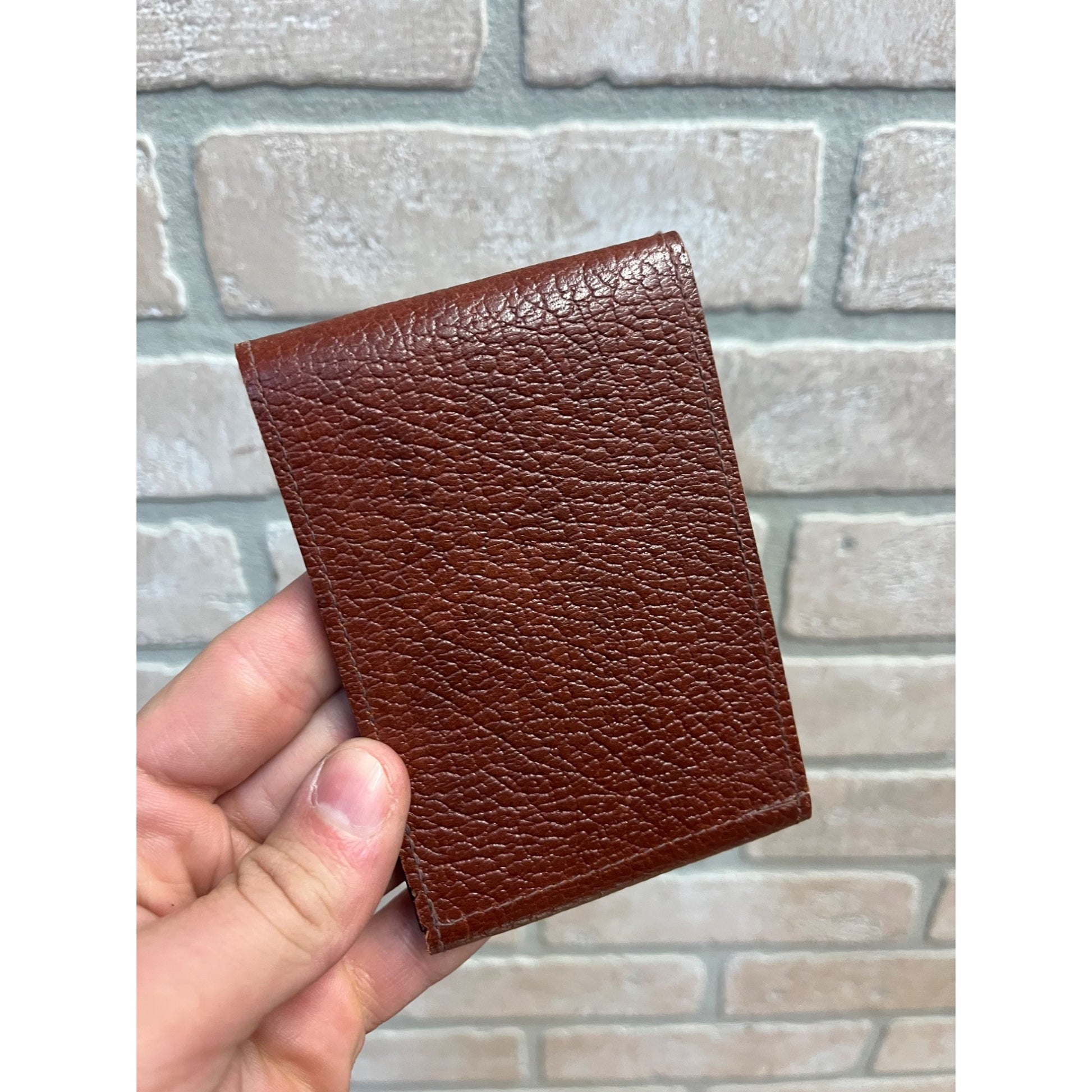 Vintage State Bank of Richfield Wisconsin Leather Billford Wallet Advertising