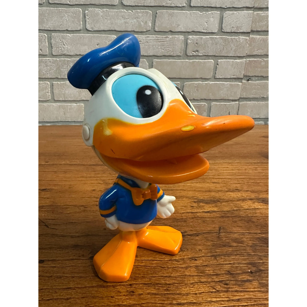 Vintage Walt Disney 1976 Donald Duck Chatter Chum 7"" Pull String Toy Mattel