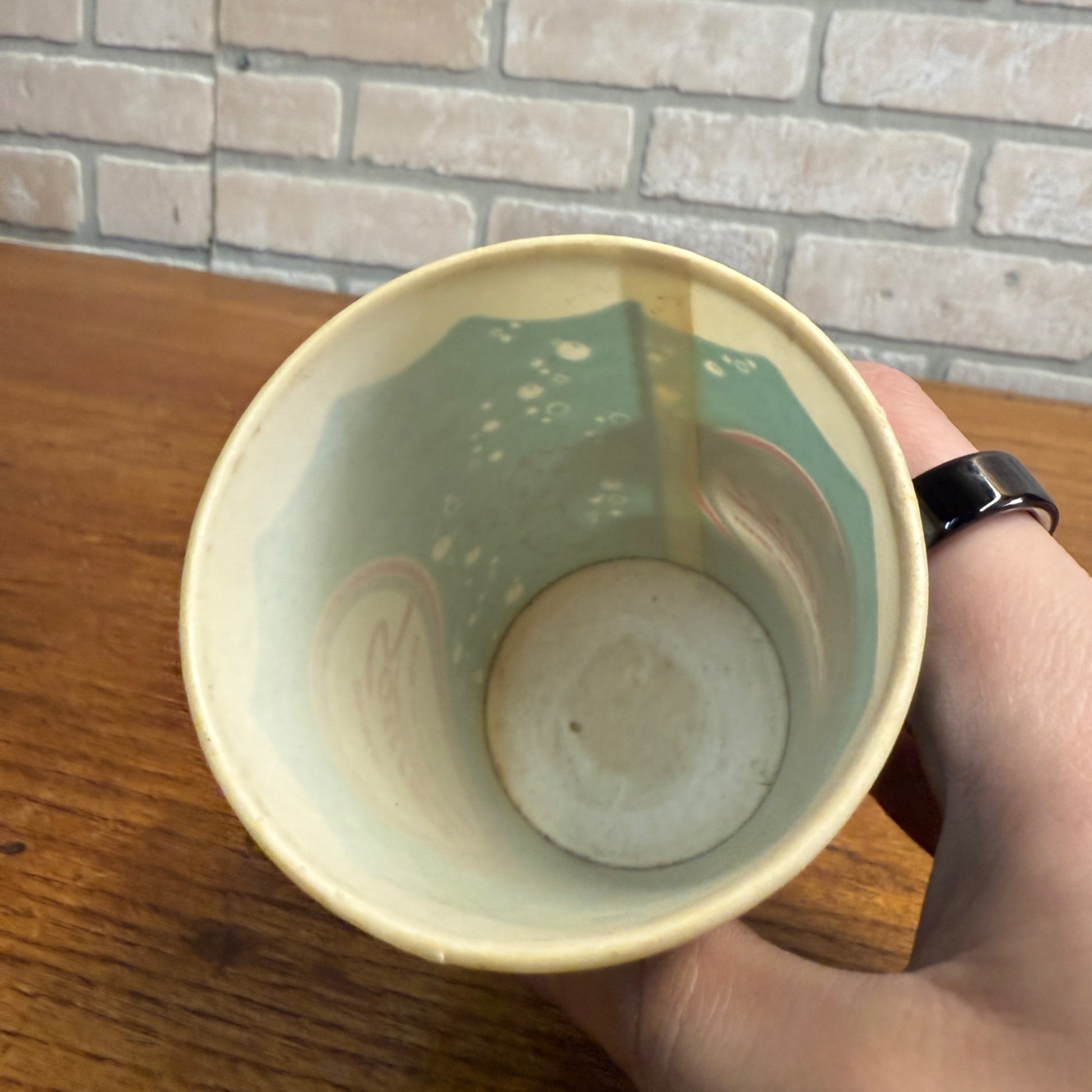 SCARCE 1950 Squirt 9oz Paper Wax Blue Promotional Cup w/ Squirty