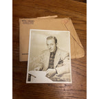 Vintage Bing Crosby Paramount Studios 8x10 Photo w/ Original Envelope Photograph