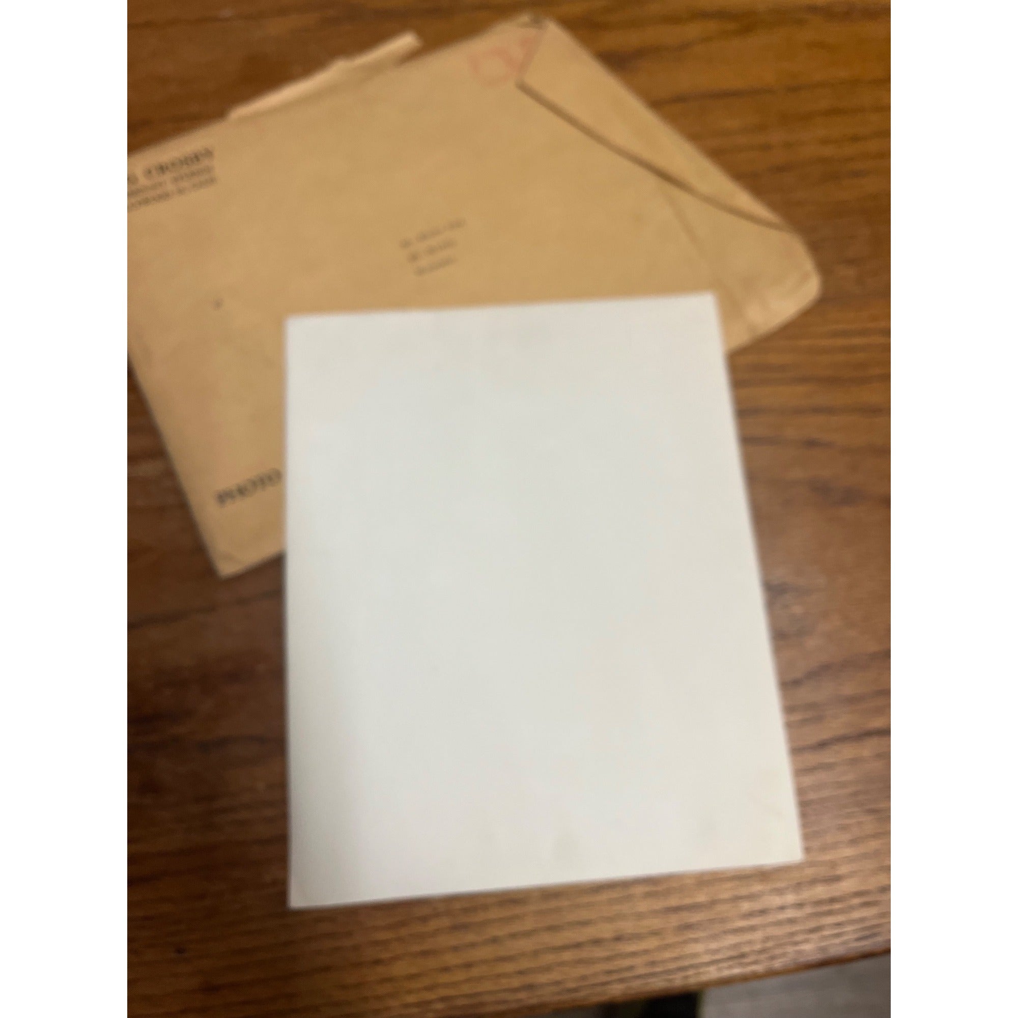 Vintage Bing Crosby Paramount Studios 8x10 Photo w/ Original Envelope Photograph