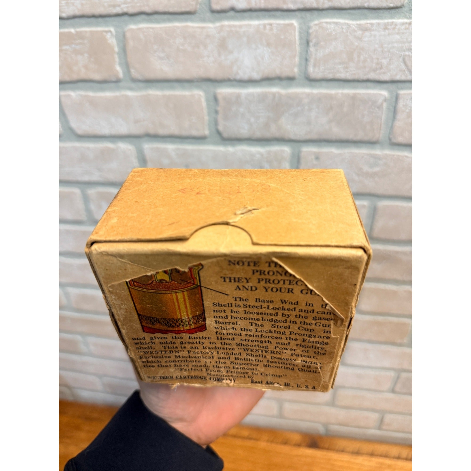 2 Pc Western Record 12 Ga Shotgun Shot Shell Ammo Box Pre-Winchester EMPTY