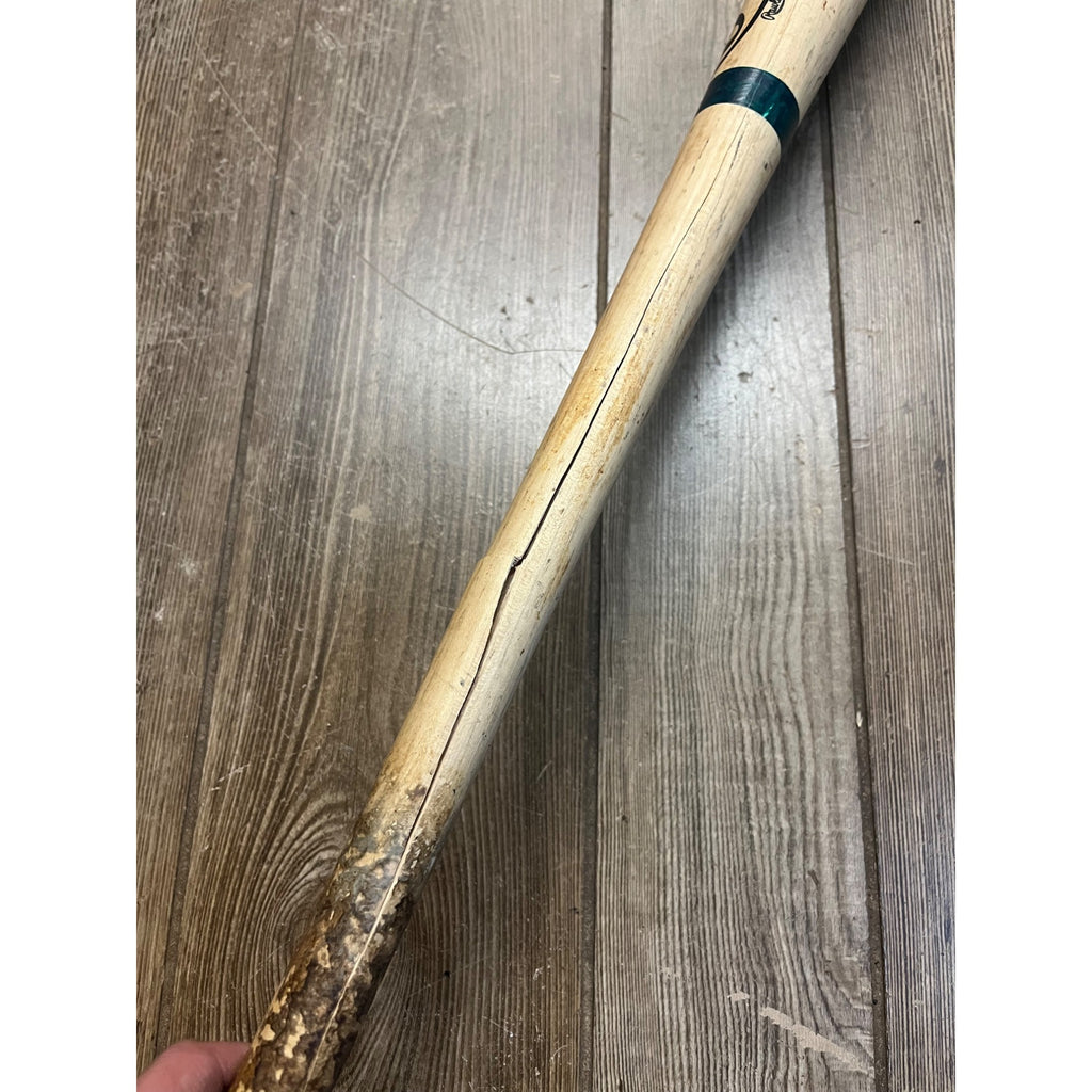 Daric Barton Original Game Used Baseball Bat MLB Pro Rawlings Oakland A's Athletics