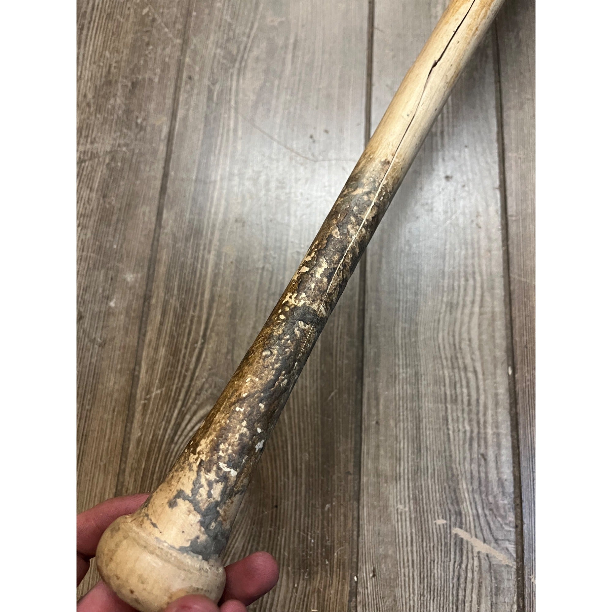 Daric Barton Original Game Used Baseball Bat MLB Pro Rawlings Oakland A's Athletics