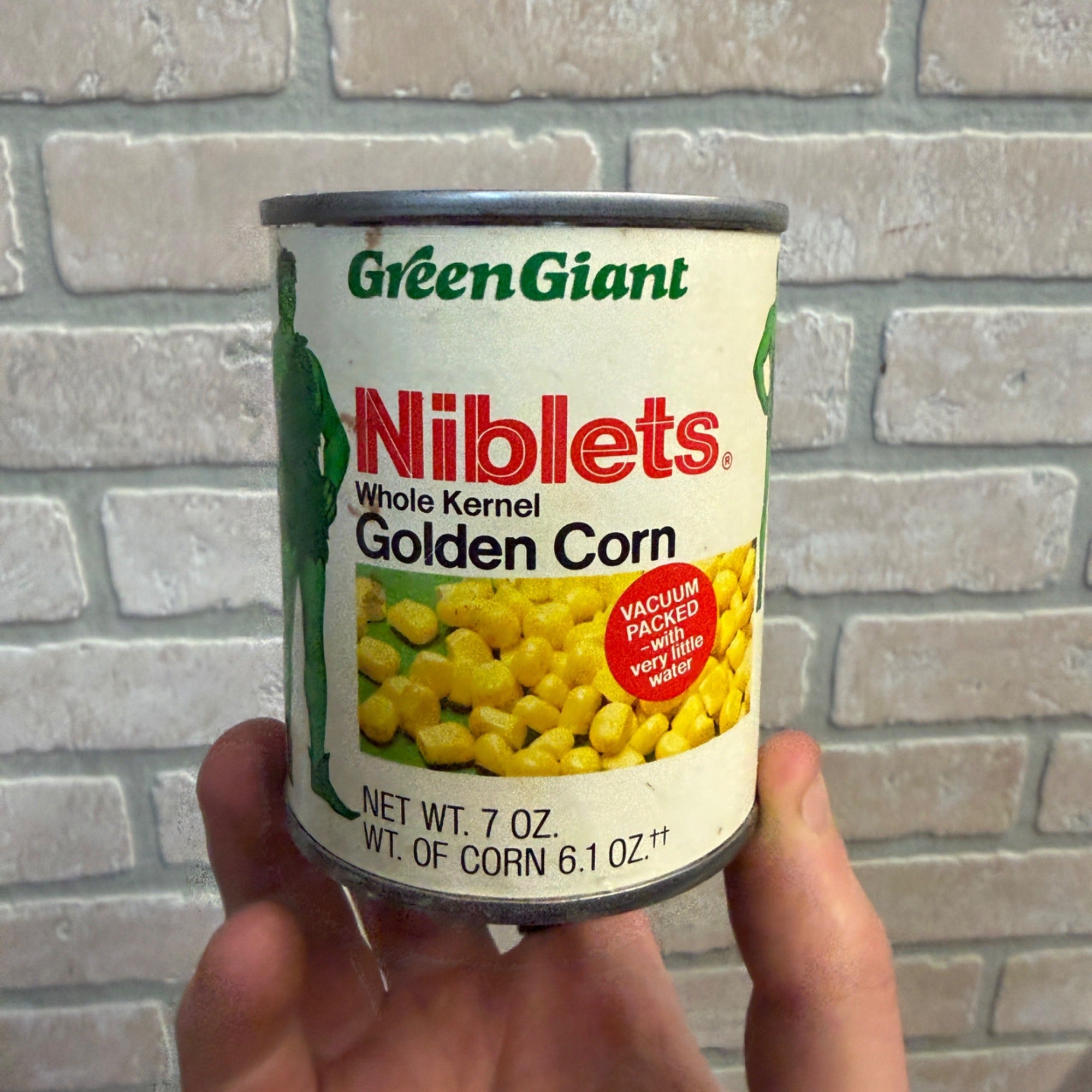 Vintage Green Giant Niblets Golden Corn Piggy Bank