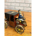 Antique Lehmann KUTSCHE Motor Coach Tin Toy Wind-Up Car early 1900s