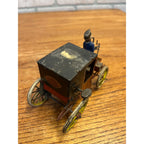 Antique Lehmann KUTSCHE Motor Coach Tin Toy Wind-Up Car early 1900s