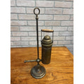 Antique Brass Spirit Alcohol Lamp Stand Jeweler Dental Lab Blowpipe Heating Devic