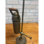 Antique Brass Spirit Alcohol Lamp Stand Jeweler Dental Lab Blowpipe Heating Devic