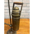 Antique Brass Spirit Alcohol Lamp Stand Jeweler Dental Lab Blowpipe Heating Devic