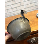 Antique Primitive 19th c. Tin Cup or Dipper Farmhouse w/ Handle Country AAFA