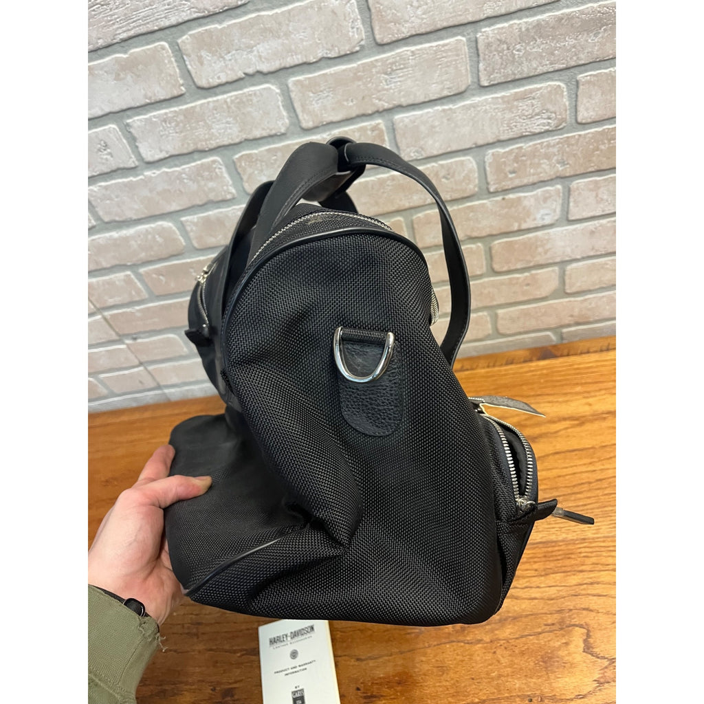 NEW Harley-Davidson Rally 15" Leather Bag 50RA9015 + Strap + Tag NWT
