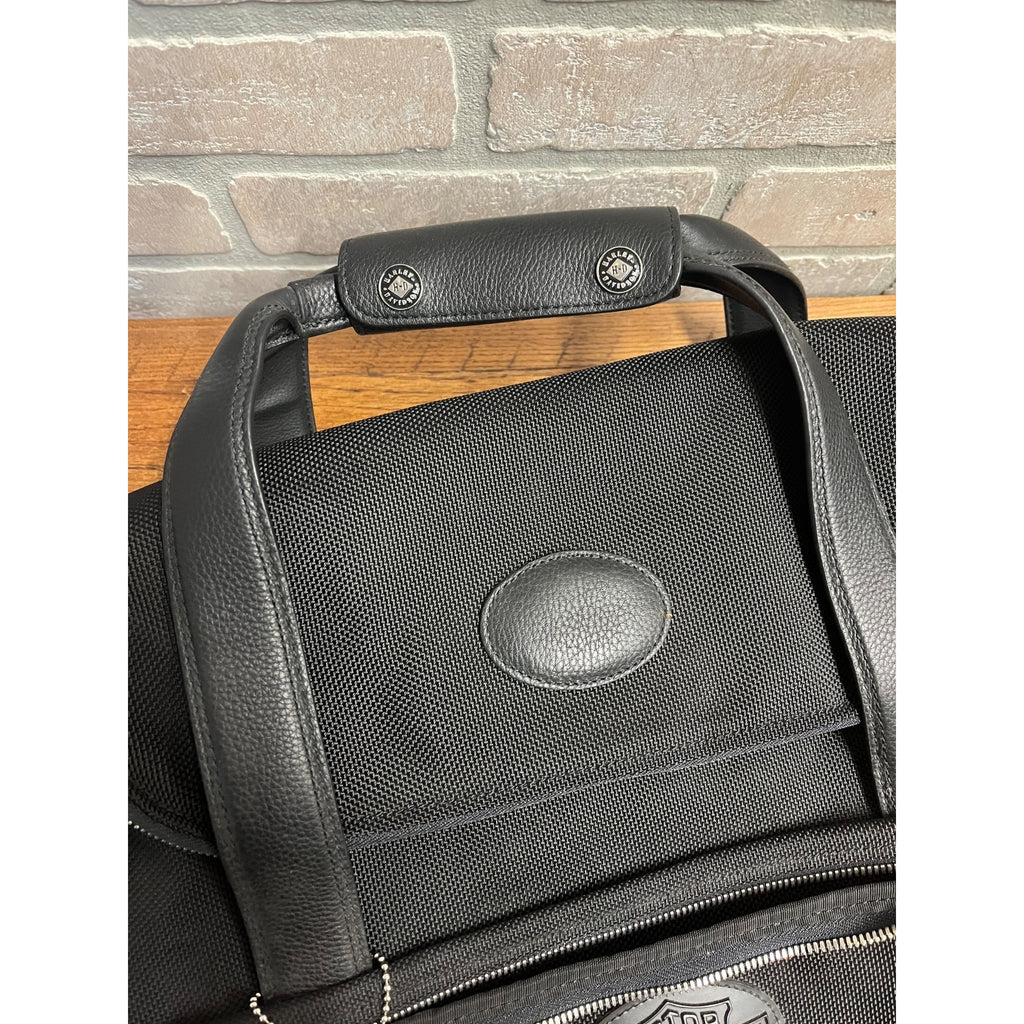 NEW Harley-Davidson Rally 15" Leather Bag 50RA9015 + Strap + Tag NWT
