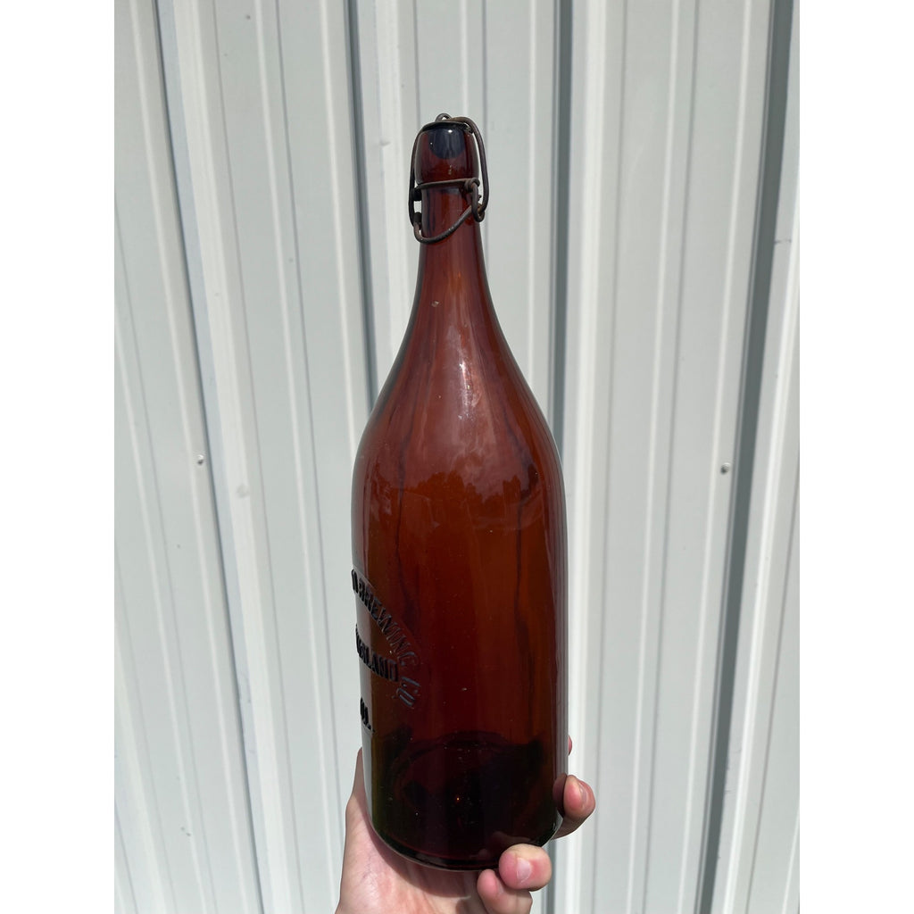 Pre Pro Rock Island Brewing Co Rock Island Illinois Half Gallon Beer Bottle