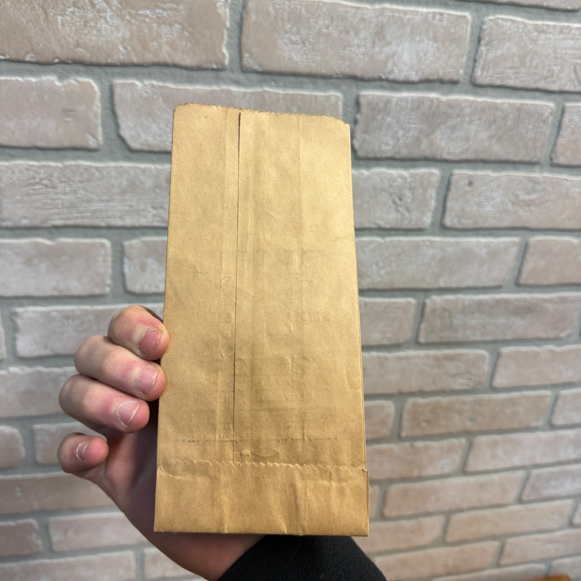 Vintage Plane Cigar Scrap Bag Early Ohio No 40 Serrer & Son Airplane Graphic