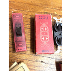Vintage Electrical Hardware Lot NOS Duplex Outlets Switches Bakelite Plate USA