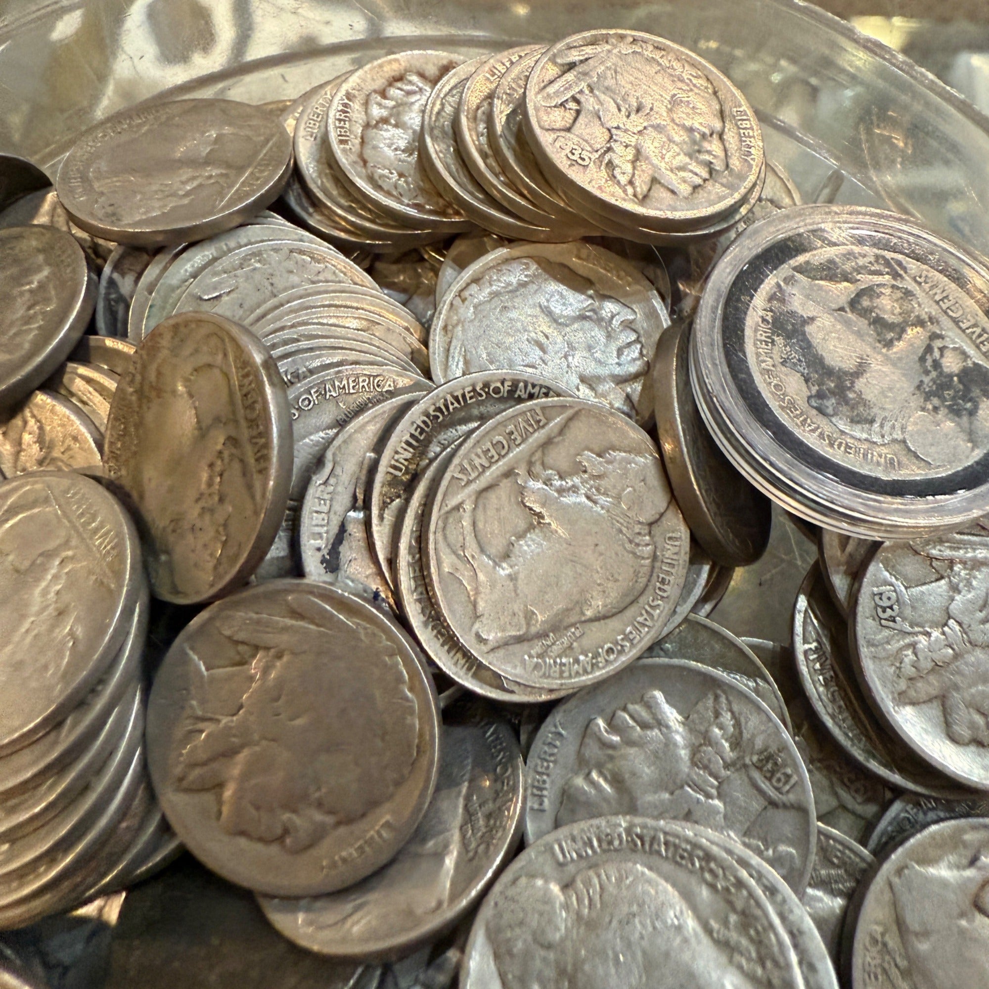 Vintage Buffalo Nickel Coin Rough Worn No Date or Common Date