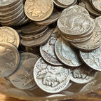 Vintage Buffalo Nickel Coin Rough Worn No Date or Common Date