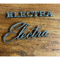 Vintage Buick Electra Emblem Badges Script Lot (2) OEM Original Parts