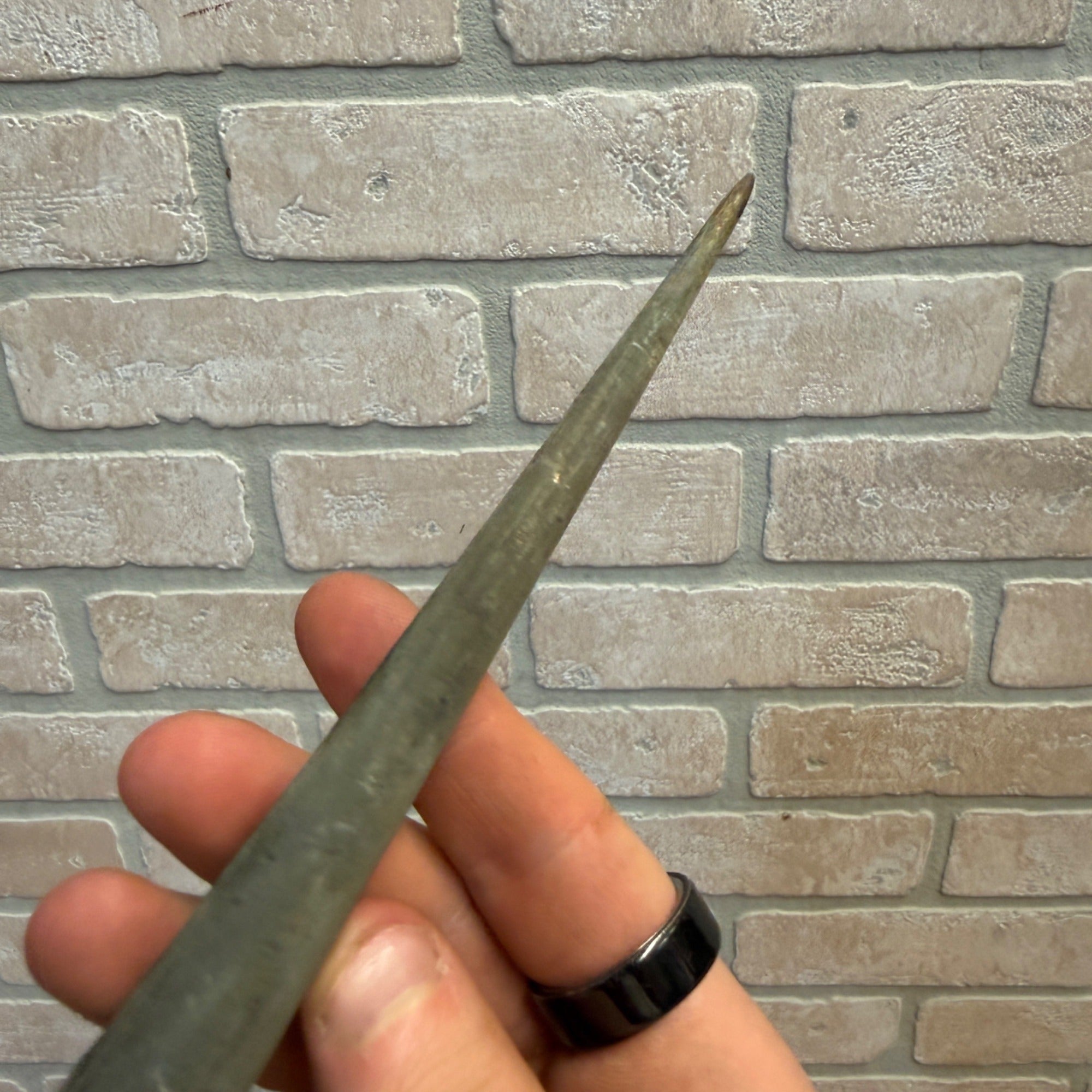 VINTAGE LIGHTNING ROD COPPER TOPPER / FINIAL POINT TIP