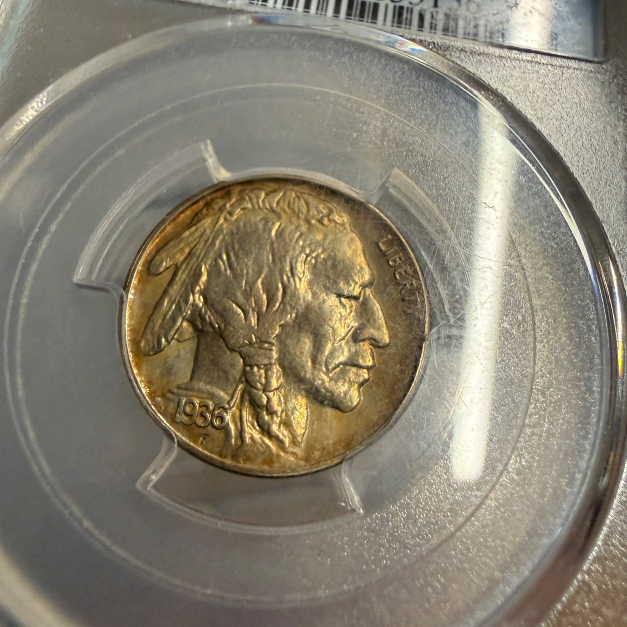 1936 S Buffalo Indian Head Nickel 5C PCGS MS65 MS 65