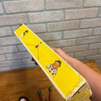 Vintage Toy FEWO Tight Rope Riding Clown on Unicycle W/ Box