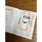 Vintage 1950s Kenmore Winger Washer Operating Manual Borchure Guide Advertising