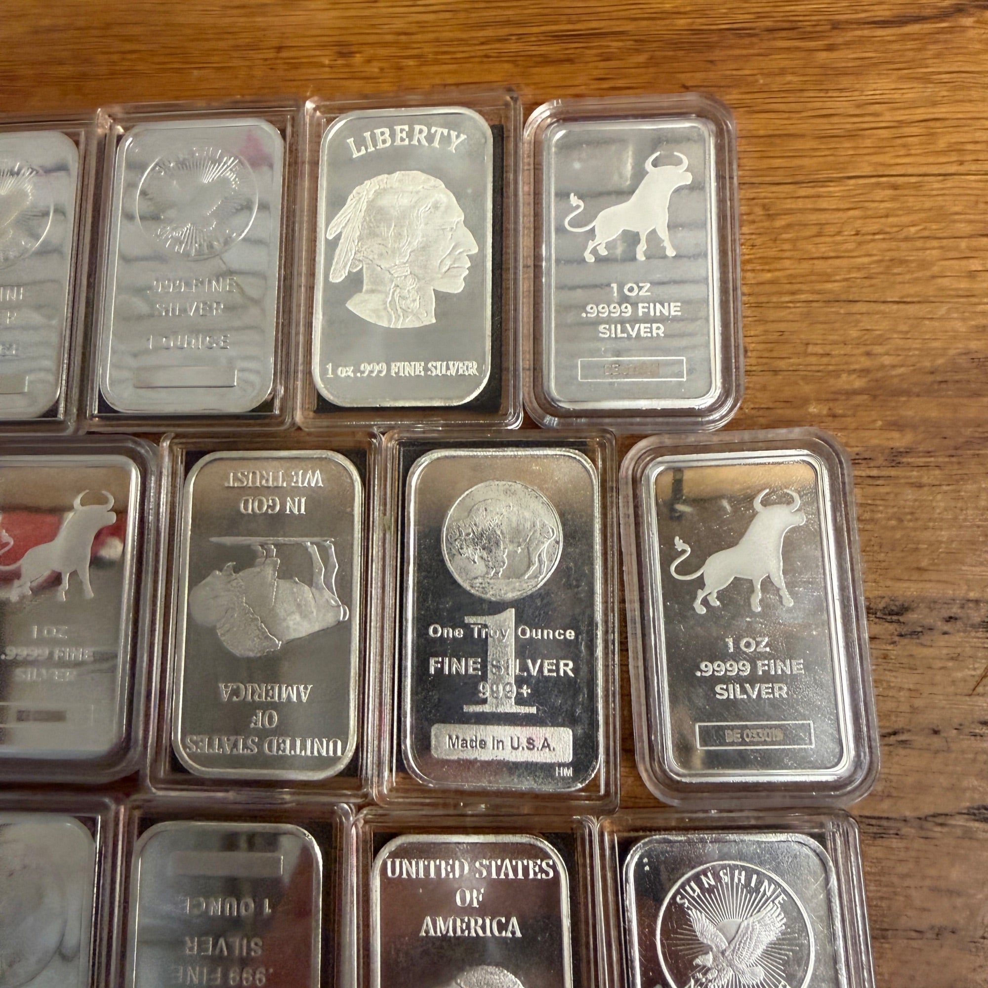 One Troy Ounce Silver Rounds .999 Fine Silver Eagles Queen Elizabeth