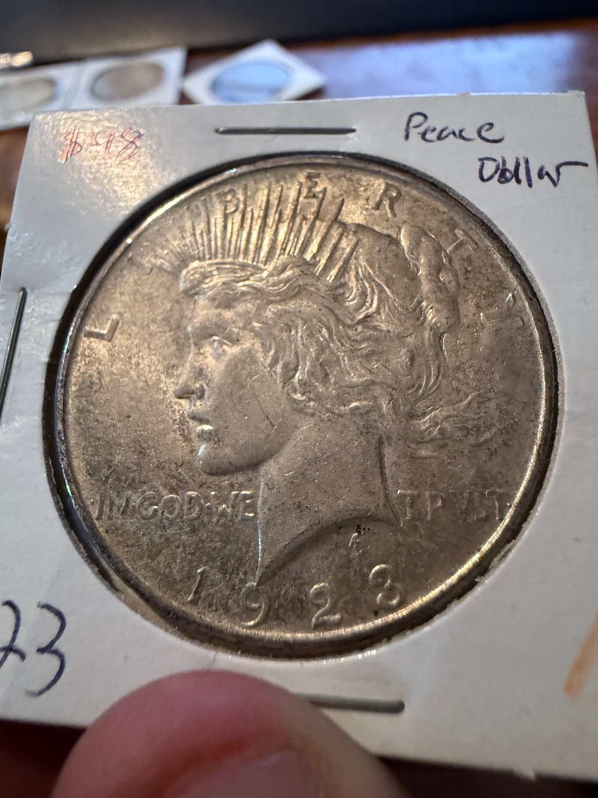 90% Silver Peace Dollar (1921-1935) Circulated Coin