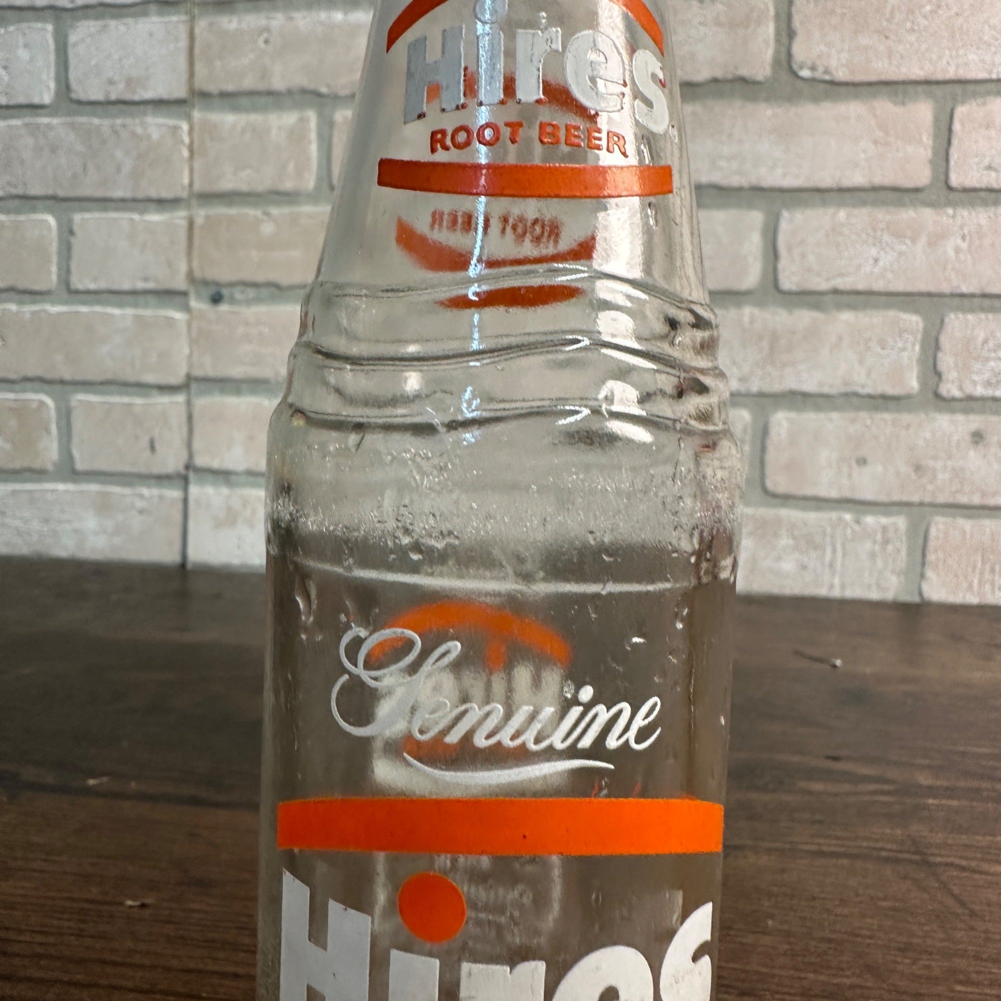 Vintage Hires Root Beer ACl 10oz Soda Pop Bottle Evanston Illinois