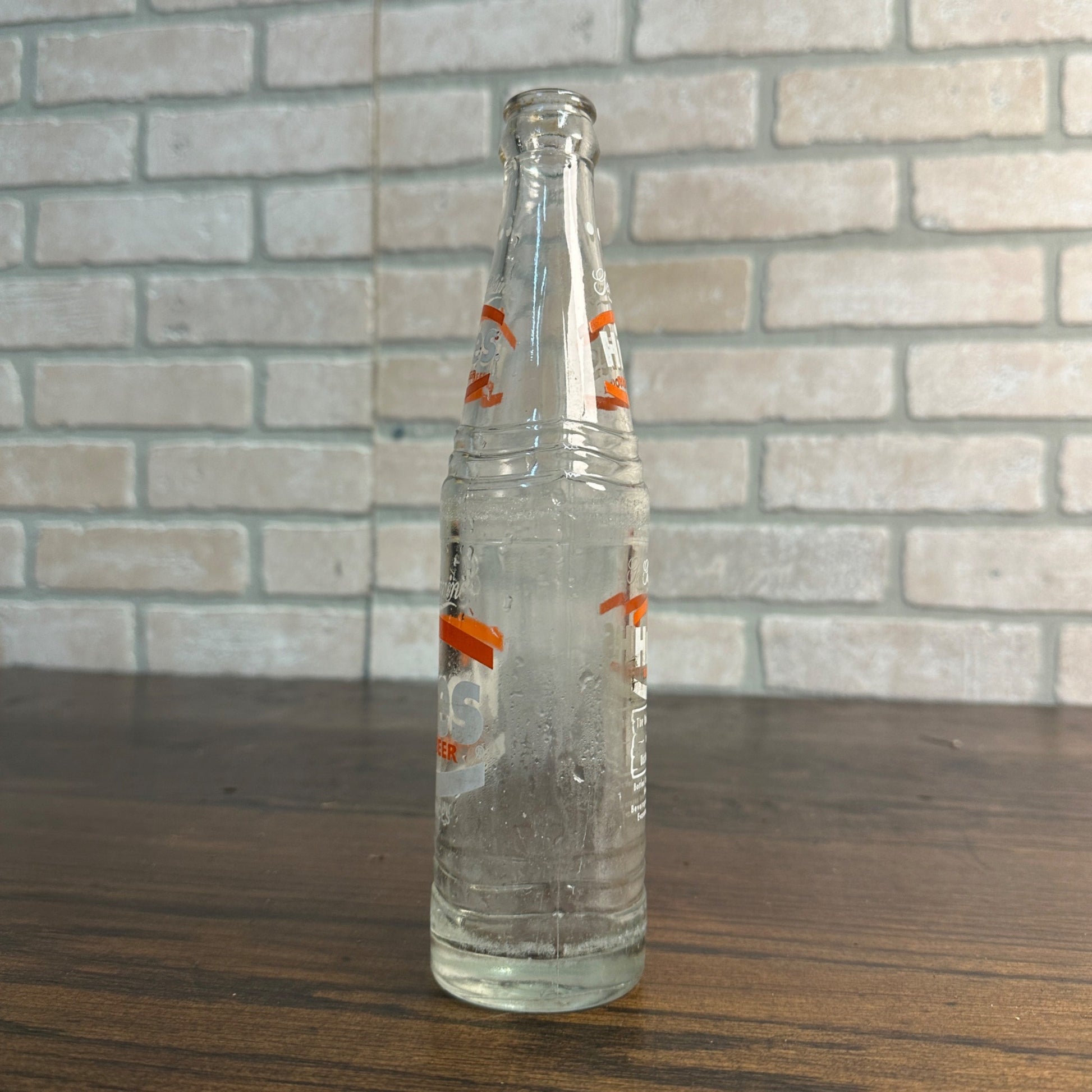 Vintage Hires Root Beer ACl 10oz Soda Pop Bottle Evanston Illinois