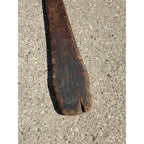 Antique Primitive 19th c. Washing Stick Fork Laundry Paddle 40" AAFA Farmhouse