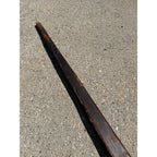 Antique Primitive 19th c. Washing Stick Fork Laundry Paddle 40" AAFA Farmhouse