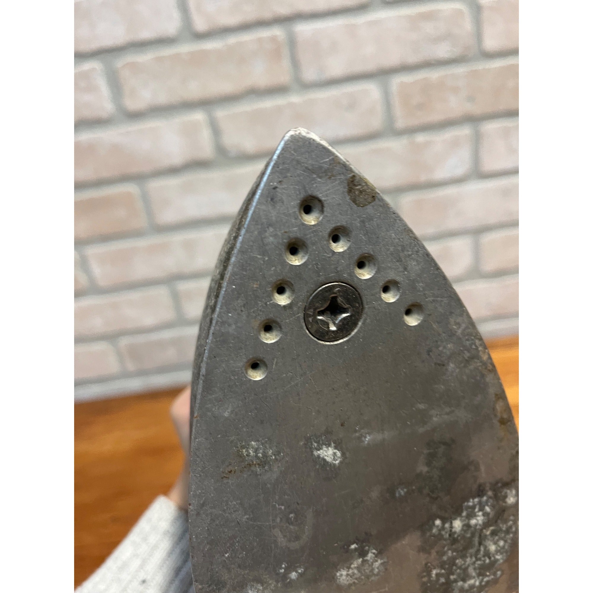 Vintage 1950s Steam-O-Matic B-300 Steam Iron Waverly Tool Co. Art Deco Design