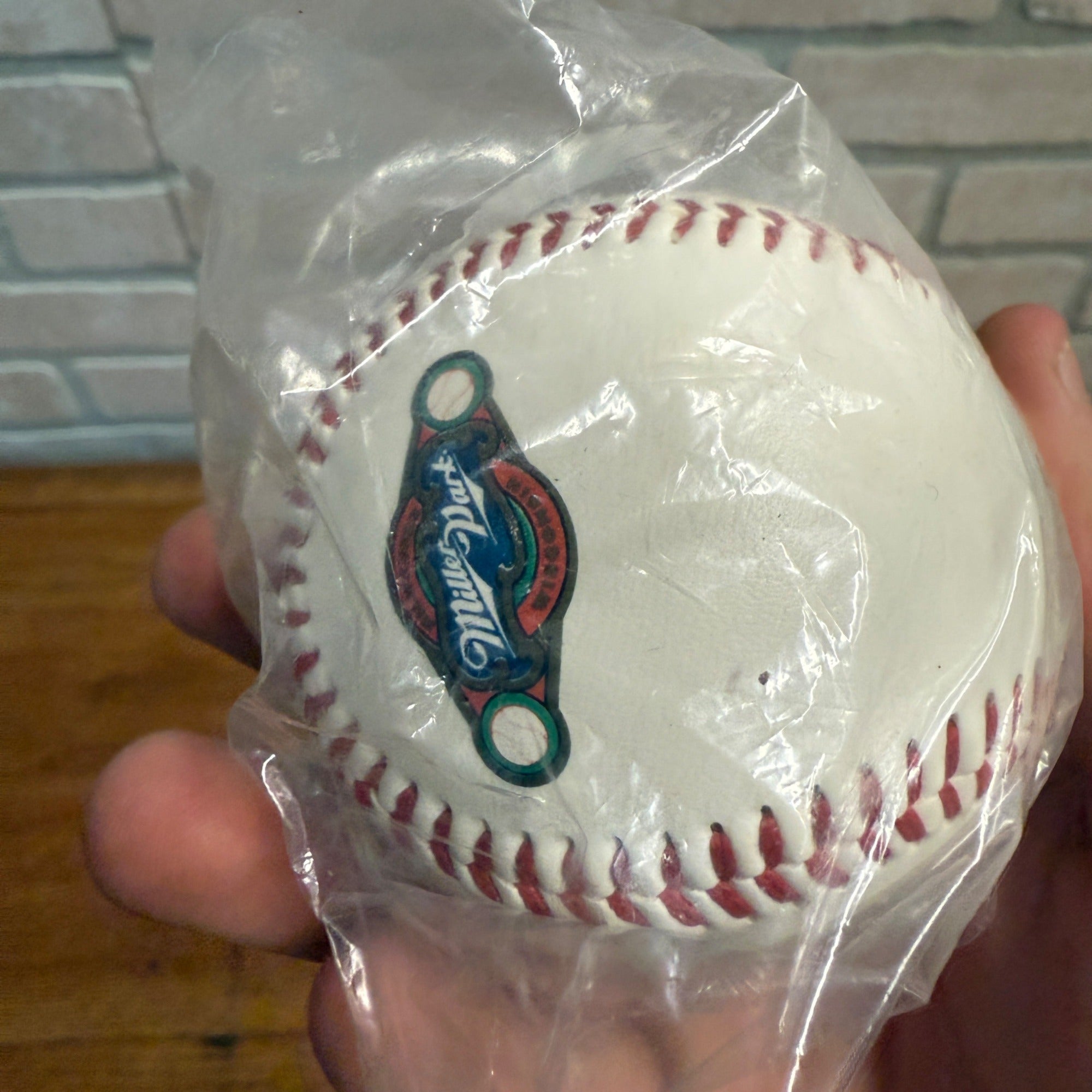 RARE Milwaukee Brewers 2001 Inaugural Season Miller Park Autograph Alley Ball